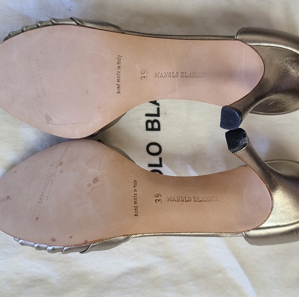 Manolo Blahnik Open Toe